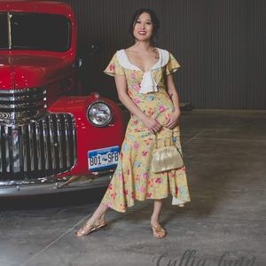 Unique Vintage flapper day dress